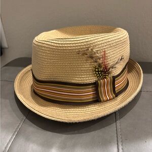 Henschel Hat Co straw fedora